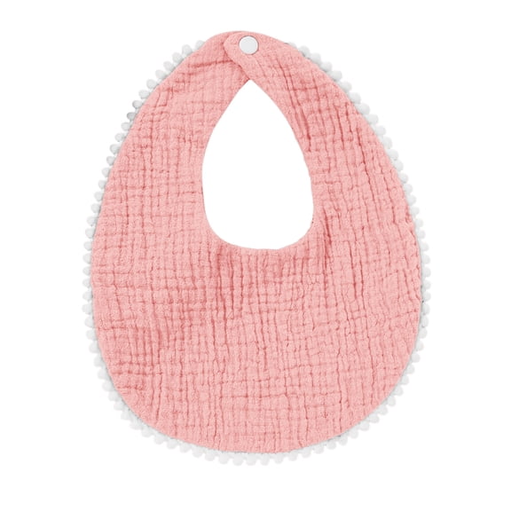 Newborn Toddler Baby Cute Gauze Bib Saliva Towel Burping Towel Ruffled Towel Ropa para niños