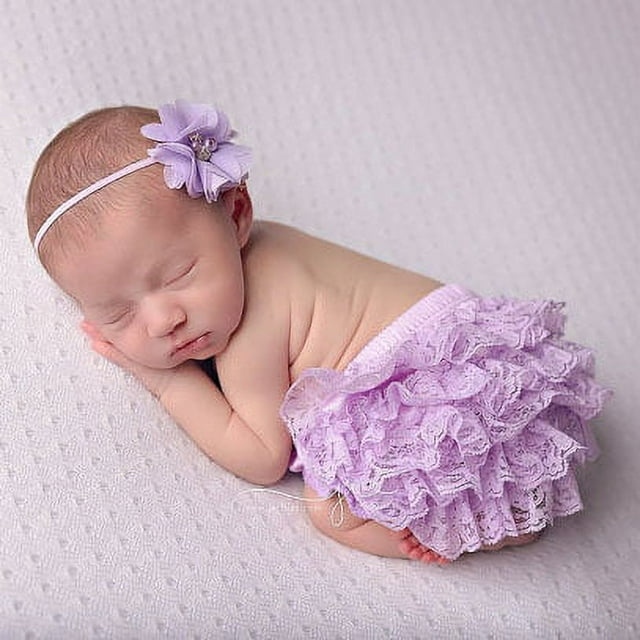Newborn Toddler Girl Baby Outfits Sets, Photography Props Diaper Cover ...