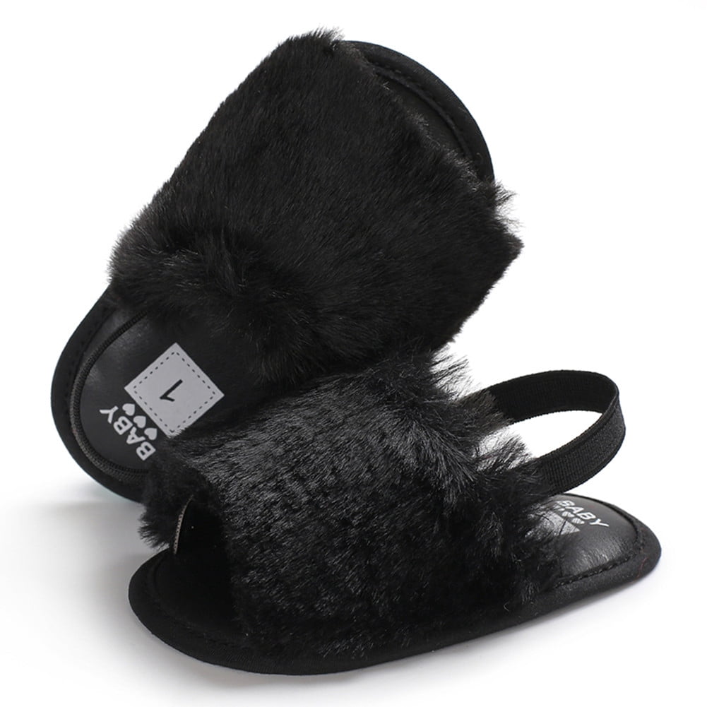 Fur Sandals Baby Girls main image 0