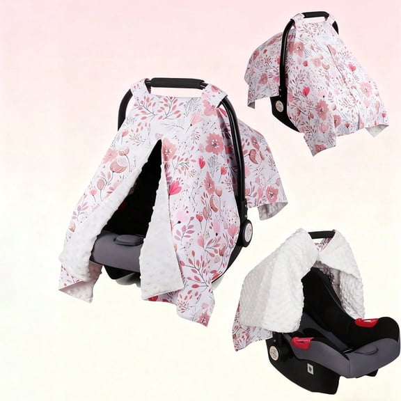 Newborn car seat covers, unisex car seat covers, openable baby car seat covers, newborn carrier-style sunshades, all-season windproof stroller covers.
