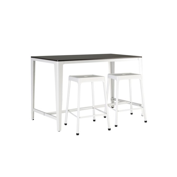 Newboti Furniture 3 Pieces Monoco Farmhouse Counter Bistro 38881