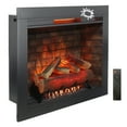 thumbnail image 1 of Newboti Furniture 33 inch Infrared Electric Fireplace with Removable Trim kit Insert, Touch Panel Home Decor Heater, Smokeless Firebox With Fire Cracking Sound 87983, 1 of 5