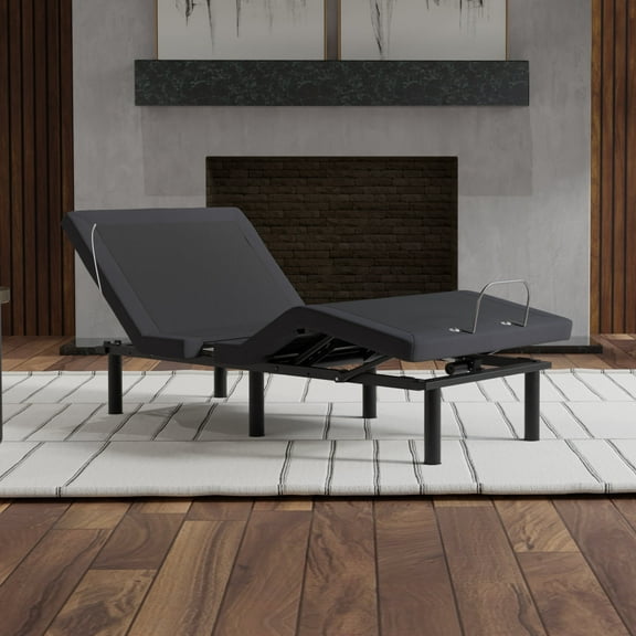 Newboti Furniture Adjustable Base Twin Long: Voice Command, Glide Tech, LED Lights, Zero Clearance NO.79504