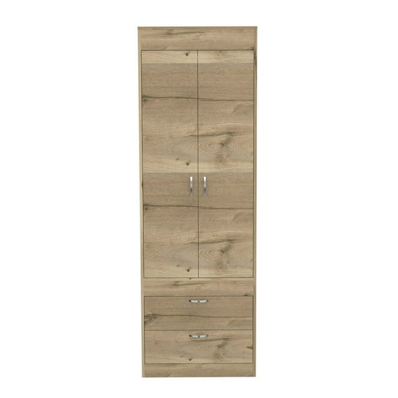 Newboti Furniture Alabama Armoire, One Large Cabinet, Two Drawers 47258