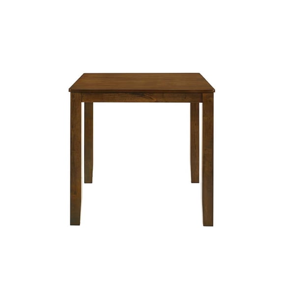 Newboti Furniture Beautiful Cherry Color Counter Height 1Pc Dining Pub Height Square Table Dining Room Wooden Furniture 14739