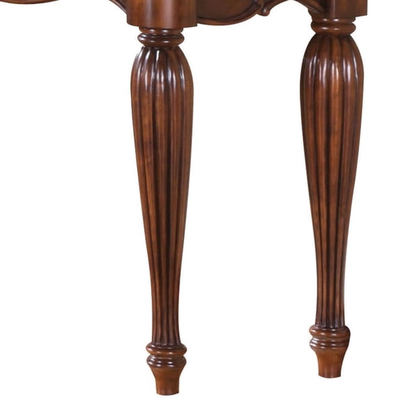Newboti Furniture Cherry Sofa Table with Turned Fluted Legs 23818