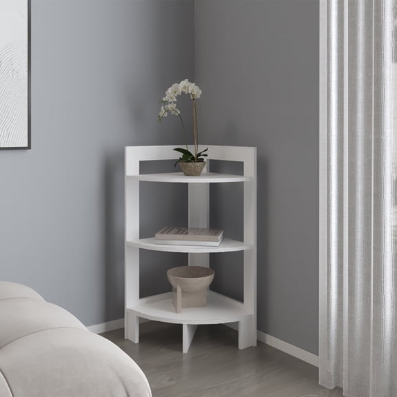 Newboti Furniture Corner Table Sharon, Living Room, White BN.3572