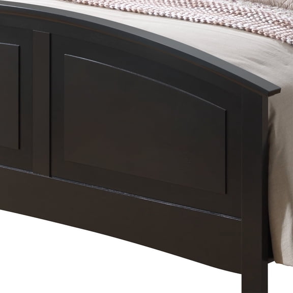 Newboti Furniture Cozy Black Queen Bed For Relaxed Living 39035