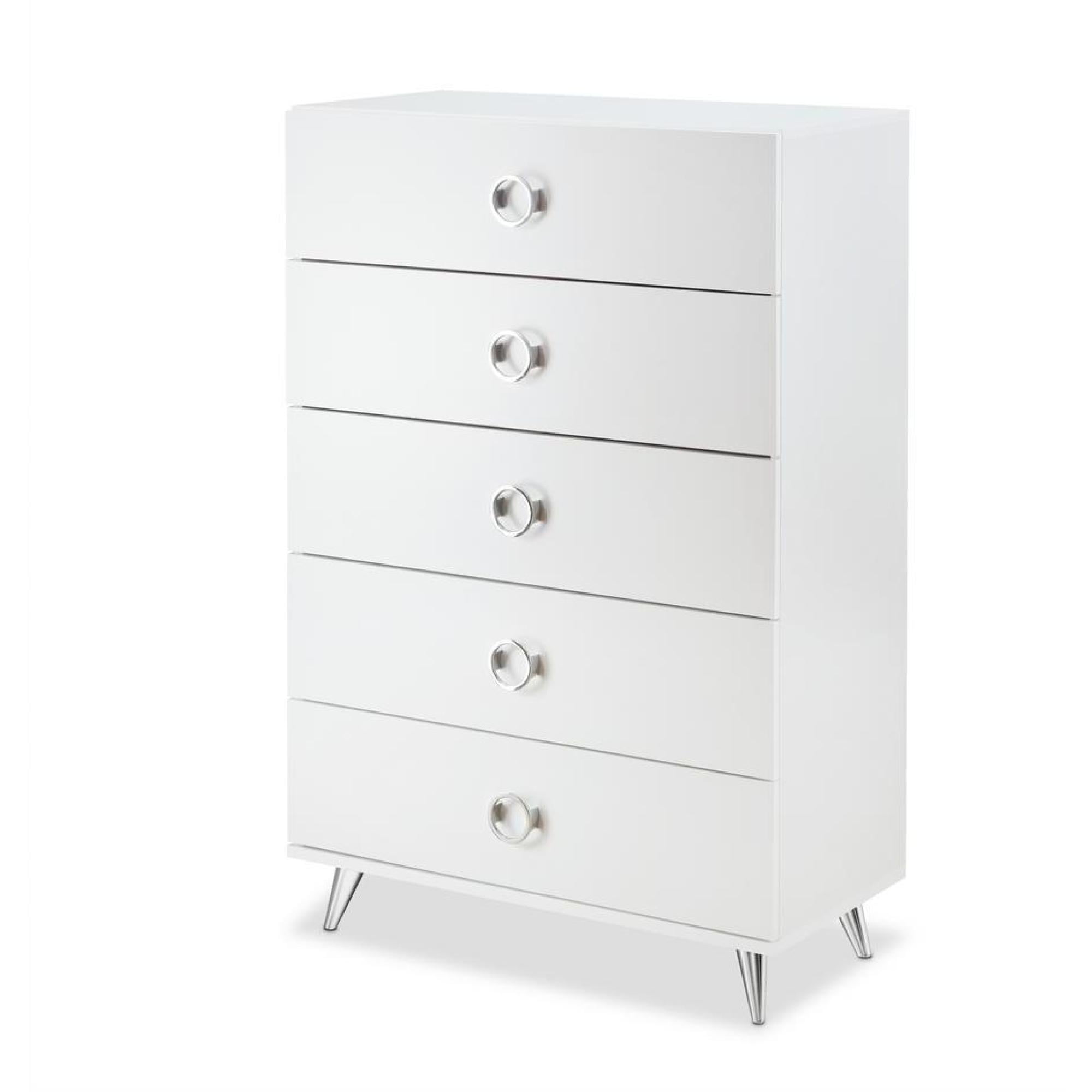 Acme Furniture Elms Dresser White Finish