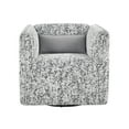 thumbnail image 1 of Newboti Furniture Fancy Swivel Chair Jacquard Fabric Upholstery Modern Living Room Furniture 1pc Accent Chair 49223, 1 of 1