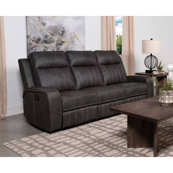 Newboti Furniture Forrest Grey Motion Reclining Sofa BN.2355