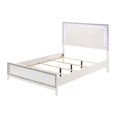 thumbnail image 1 of Newboti Furniture Haiden White Finish Queen Bed W/Led 36756, 1 of 6