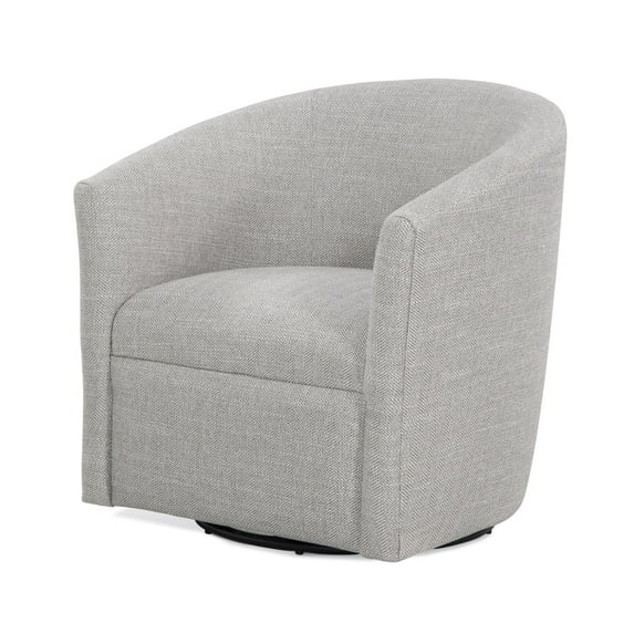 Newboti Furniture Lainey Sea Oat Swivel Barrel Chair 19170