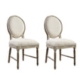 thumbnail image 1 of Newboti Furniture Ludin Brown Upholstered Dining Chairs, Set Of 2 1237, 1 of 6