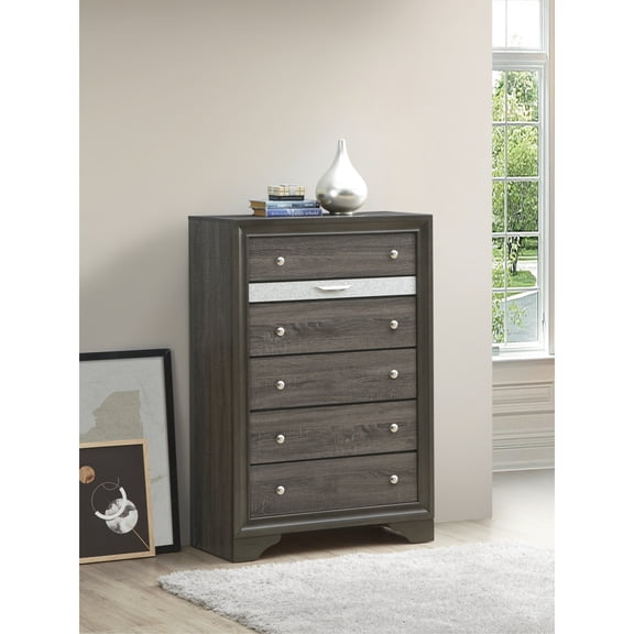 Newboti Furniture Madrid G02305-CH Chest , Gray BN.4196