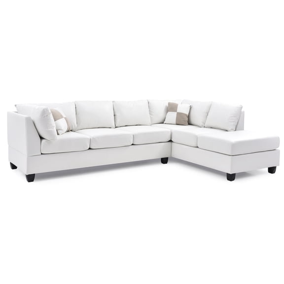 Newboti Furniture Malone G647B-SC Sectional ( 3 Boxes), WHITE 34906