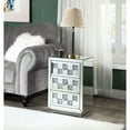 thumbnail image 1 of Newboti Furniture Noralie Mirrored and Faux Diamonds Accent Table 69517, 1 of 5