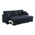 thumbnail image 1 of Newboti Furniture Sectional Sofa Bed L-Shaped Sofa Couch Bed with USB Port, Reversible Sofa Couch Sleeper with Pull Out Bed, Chaise with Storage, Pull Out Couch for Living Room 28429, 1 of 1