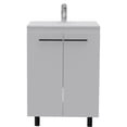 thumbnail image 1 of Newboti Furniture Sienna 2-Door Rectangle Freestanding Vanity Cabinet White 27465, 1 of 7