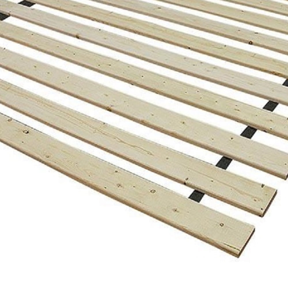 Heavy Duty Wooden Bed Slats For Platform Beds Greaton 1-Inch Bunkie ...