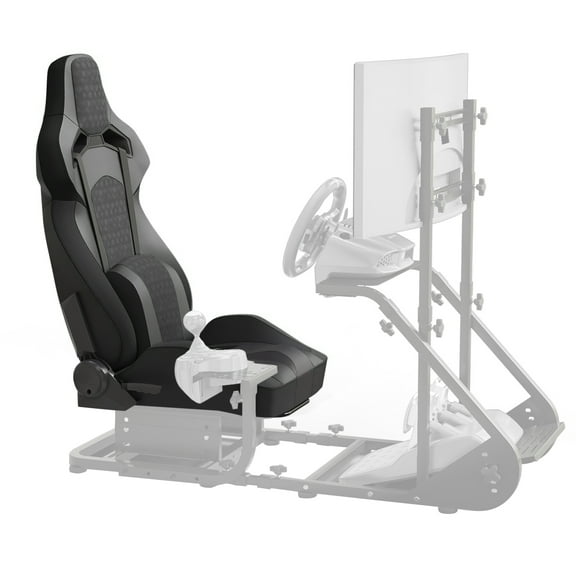 Newboti Furniture Universal PVC Bucket Style Reclinable Sport PU Leather Simulator Racing Seat with Adjustable Lock Slide BN.8857