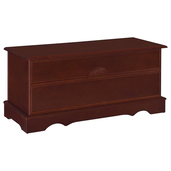 Newboti Furniture Warm Brown Rectangular Cedar Chest 28066