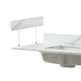 thumbnail image 1 of Newboti Furniture vanity top carrara gold side splash 13175, 1 of 6