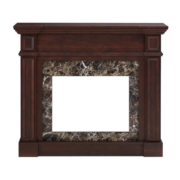 Newboti Only Mantel (NOT INCLUDED 23" FIREPLACE)--Cherry, 45.6"W*11.8"D*40"H 164717744996867