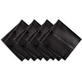 thumbnail image 1 of Newbridge Black Elegance Plaid Set of 4 Fabric Dining Room Party Napkins, 1 of 6