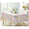 thumbnail image 1 of Newbridge Butterflies Are Free 52 x 52 inch Square Vinyl Flannel Backed Party Dining Tablecloth, 1 of 7