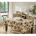thumbnail image 1 of Newbridge Farm Fresh Rooster and Hens Rectangle Vinyl Flannel Backed Tablecloth, 60 x 84 inch, 1 of 7