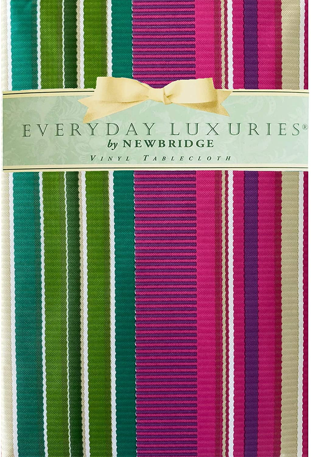 Newbridge Sail Away - Mantel De Vinilo Náutico Con Respaldo De Franela, Velero, Faro, Estampado De Orillas Del Mar Para Interiores Y Exteriores, Impermeable, Para Patio, 152 Cm X 300 Cm, Rectangular/rectangular