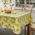 thumbnail image 1 of Newbridge Yellow Lemons and Green Limes 60 x 84 Inch Vinyl Rectangle Tablecloth with Flannel Backing, 1 of 10