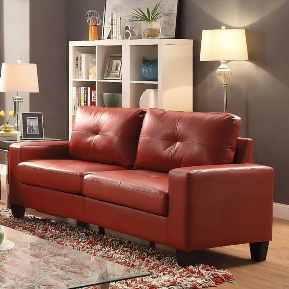 Newbury G465A-S Red Sofa, Comfortable for Cozy Nights & Guests