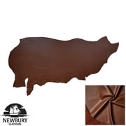 Newbury Leathers, Italian Nappa, Side, Medium Brown