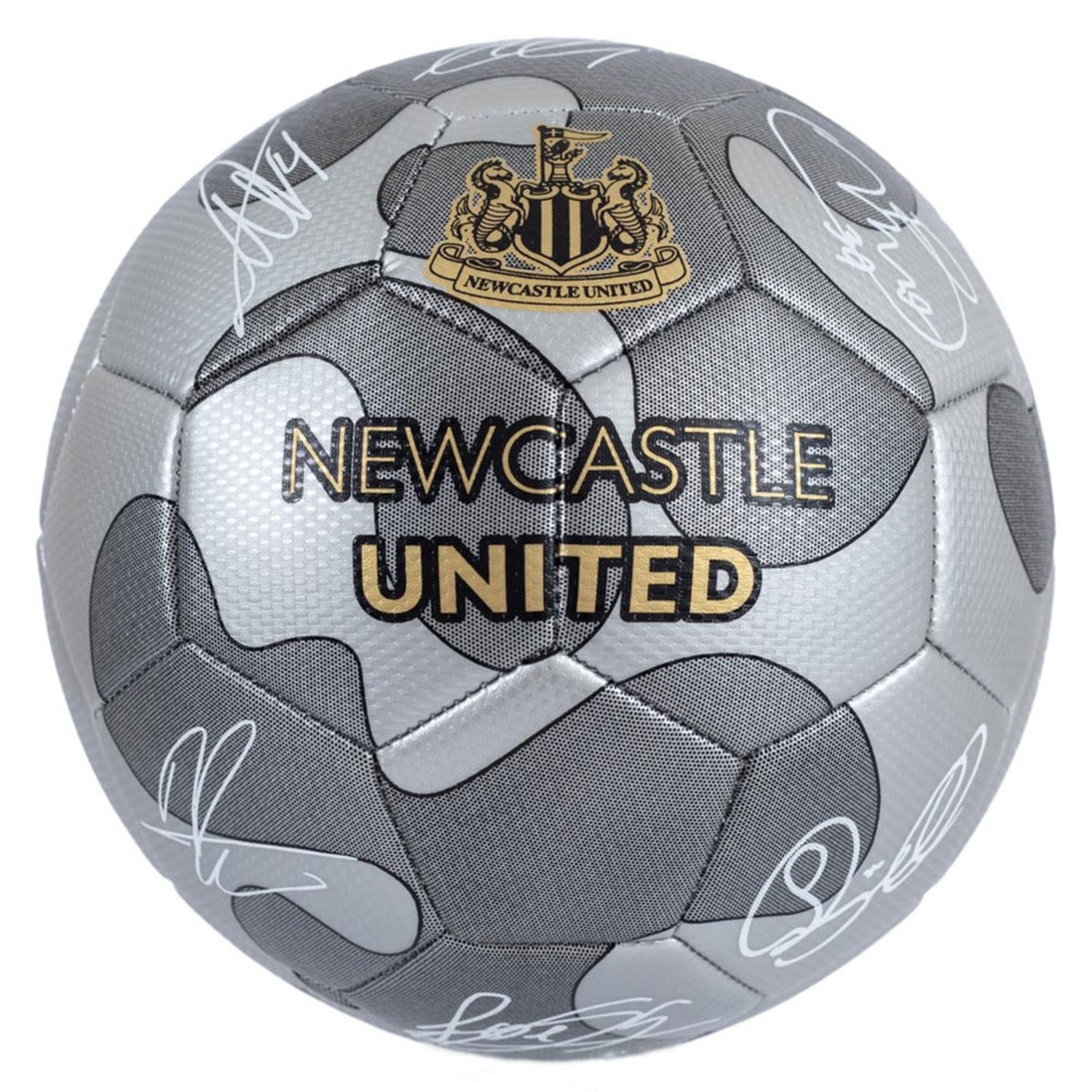 Newcastle United FC Camo Signature Soccer Ball