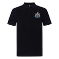 thumbnail image 1 of Newcastle United FC Mens Woven Patch Polo Shirt, 1 of 5