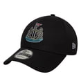 thumbnail image 1 of Men's New Era  Black Newcastle United Core 9FORTY Adjustable Hat, 1 of 5