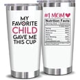 NewEleven, Mother‚Äôs Day Gift for Mom, 20oz Tumbler, Funny Mom Cup ...