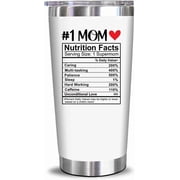 NewEleven Birthday Tumbler for Mom   20oz Stainless Steel Travel Mug from Daughter, Son, or Kids