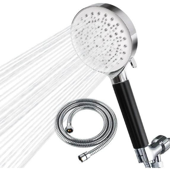Newentor Shower Head, High Pressure 6 Spray Modes Handheld Shower Head, with 59" Hose and Bracket