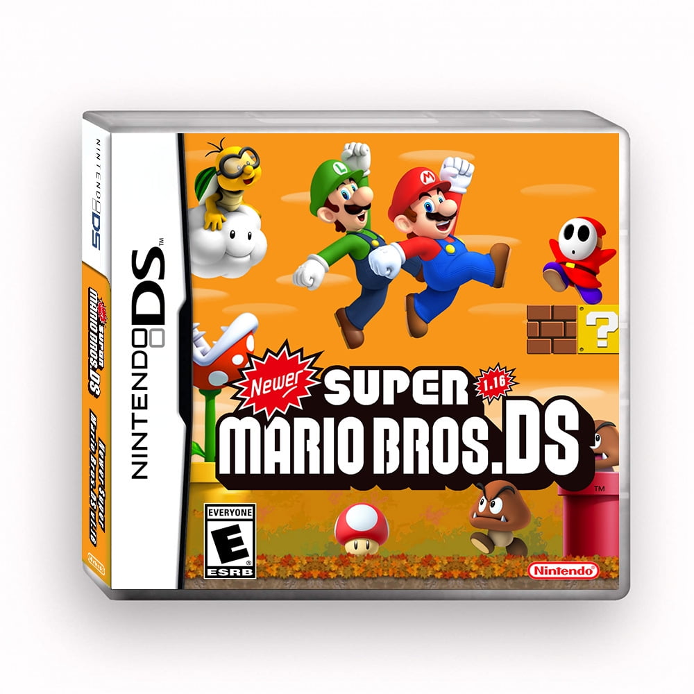 Nintendo DS New Super Mario Bros & 64 2 game set Japan NDS