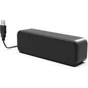 [Newer] USB Computer Speaker for Desktop, Laptop Speaker, PC Speaker, Small Computer Soundbar with Hi-Quality Sound, Loud Control Volume, Rich Bass