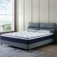 thumbnail image 1 of Newest 10 Inch Plush Memory Foam Pocket Spring Hybrid Mattress In A Box With Certipur-US Certified Memory Foam, 1 of 5