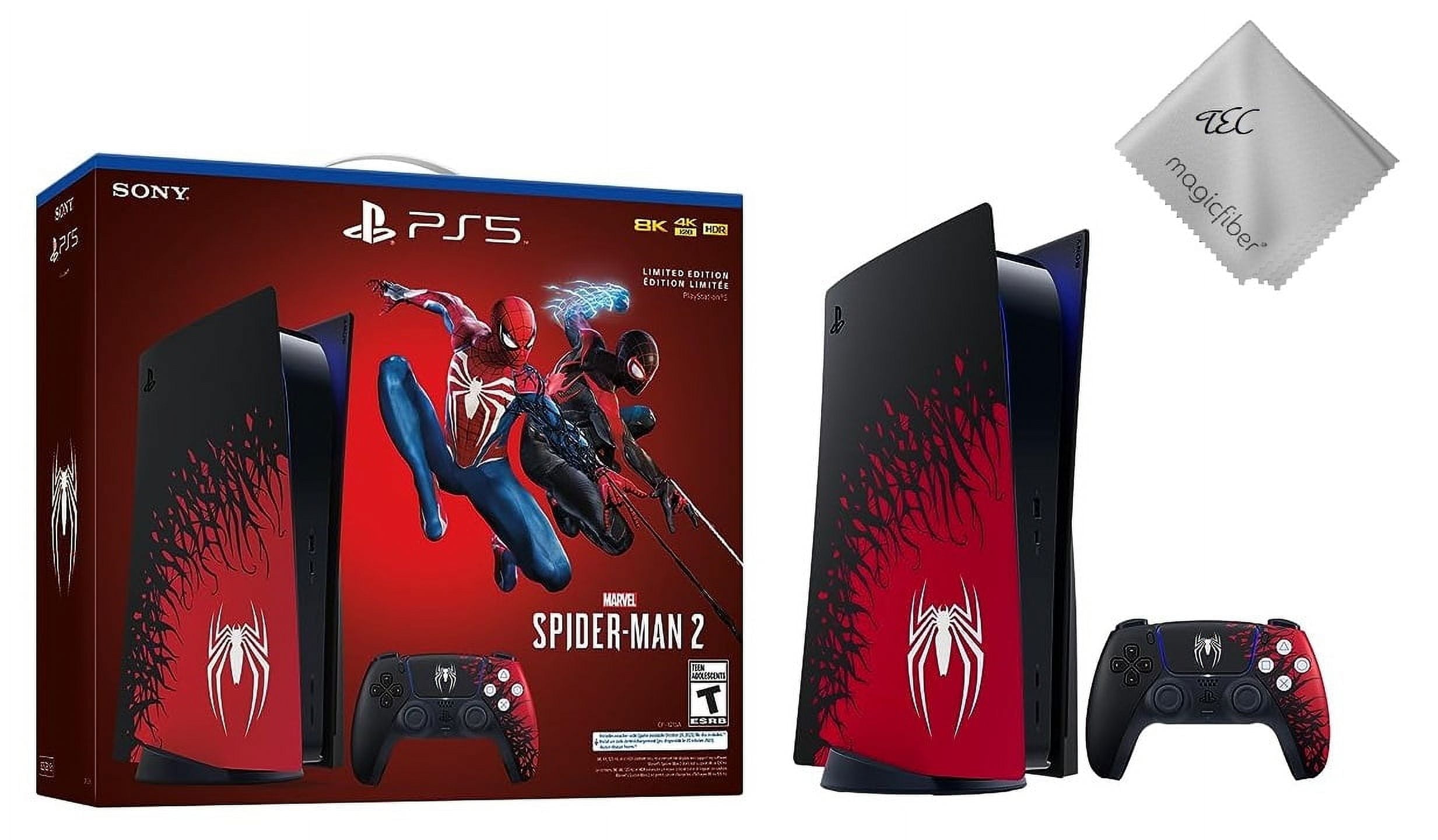 PlayStation5本体＋『Marvels Spider-Man 2』 Sony PlayStation 5 (PS5) Disc Console with Marvel's Spider