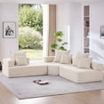 thumbnail image 1 of Newest 72"Oversized Modular Sofa,Fully Compressed,Right-handed face,Spacious Foam-Filled Sofa Bed for Living Room,elderly/baby - friendly design,Free Combination,No Assembly Required,3 Colors, 1 of 8