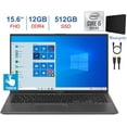 thumbnail image 1 of Newest ASUS VivoBook 15.6-inch Touchscreen FHD Laptop PC, 10th Gen Quad-Core Intel I5-1035G1, 64GB DDR4, 4TB SSD, Fingerprint Reader, Windows 10 Home w/Mazepoly Accessories, 1 of 7