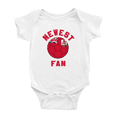 thumbnail image 1 of Newest Bermuda National Soccer Team Fan Cute Baby Jumpsuits Newborn Clothes (White, 18-24 Months), 1 of 5