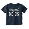 thumbnail image 1 of Newest Big Sis Sisters Older Sibling Youth T Shirt Tee Girls Infant Toddler Brisco Brands 12M, 1 of 5