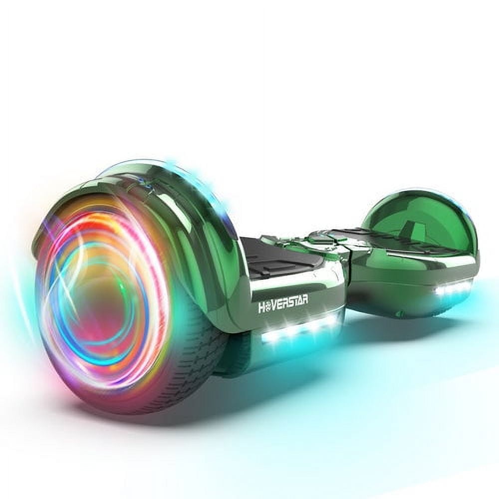 Newest Bluetooth Hoverboard Chrome Color Hover Board Led Wheels Self Balancing Scooter with Built in Speaker for Kids Teenager